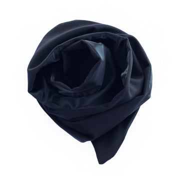 Mimi Fong Cashmere & Silk Scarf in Navy