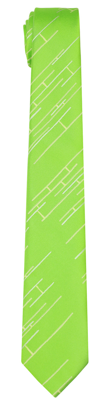 Mimi Fong Linked Tie in Green