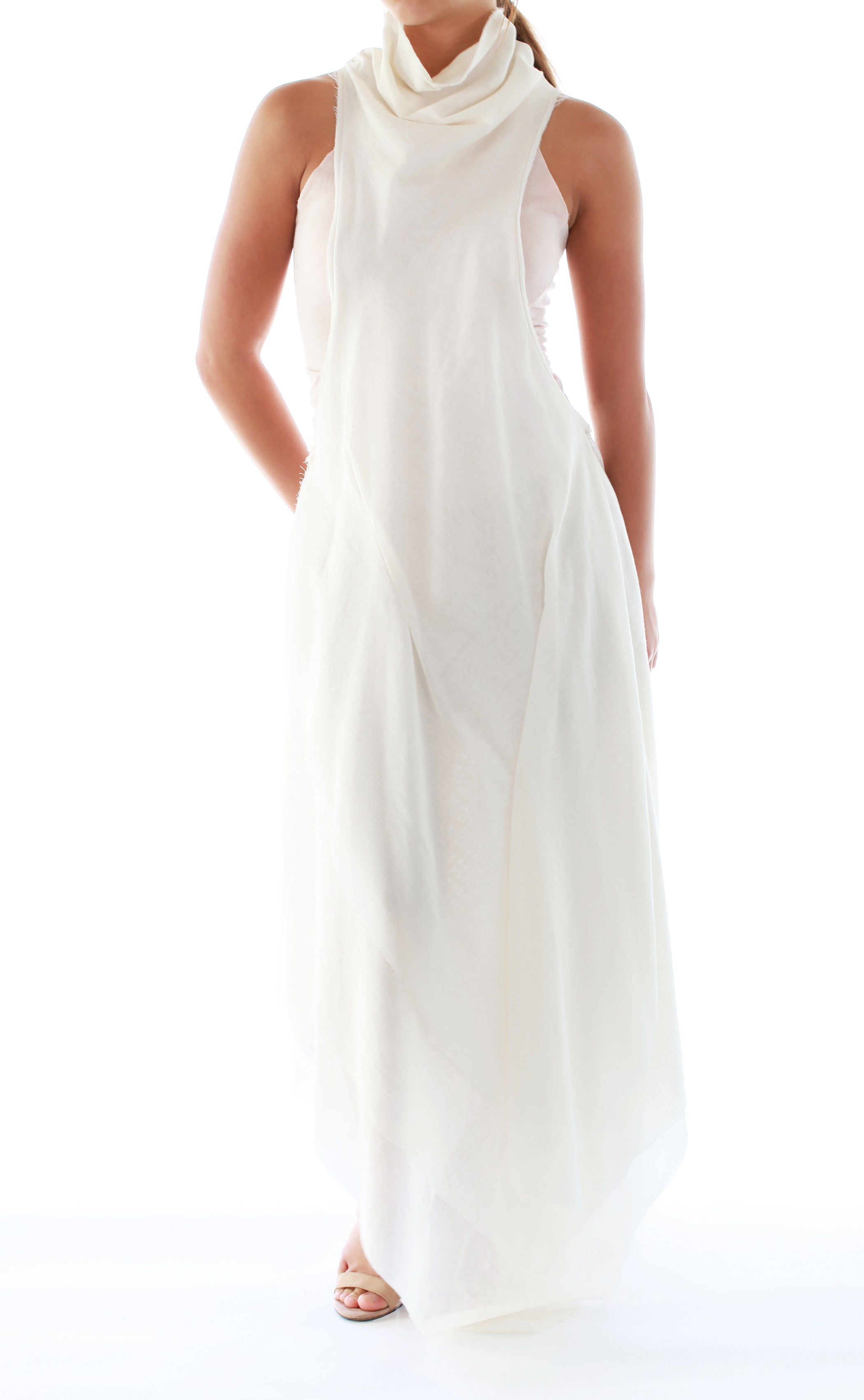 Mock neck deals tank dress
