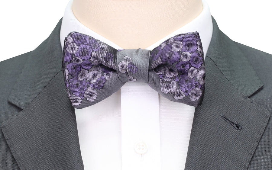 Mimi Fong Lantana Bow Tie in Thistle