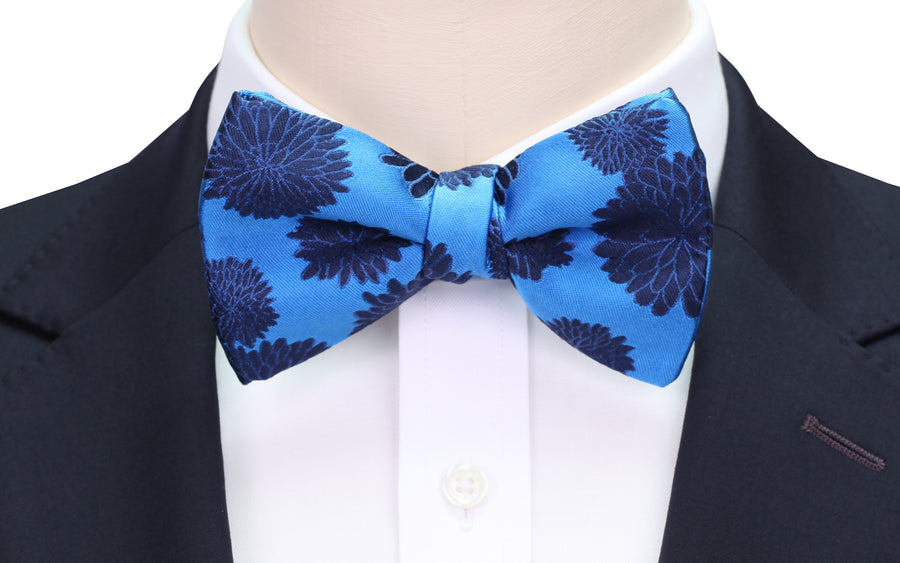 Mimi Fong Mums Bow Tie in Ocean Blue