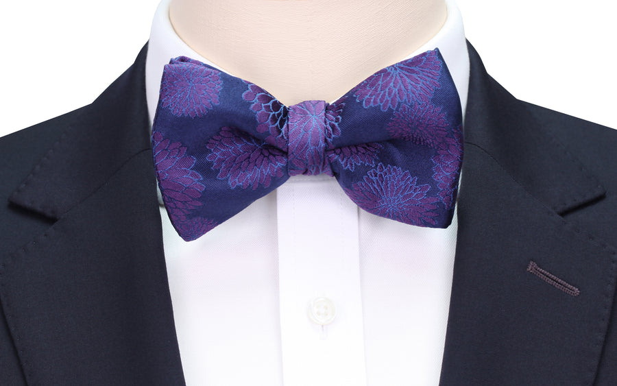 Mimi Fong Mums Bow Tie in Royal