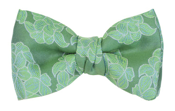 Mimi Fong Hydrangea Bow Tie in Seafoam