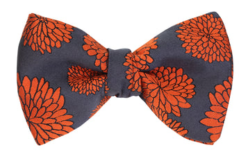 Mimi Fong Mums Bow Tie in Charcoal