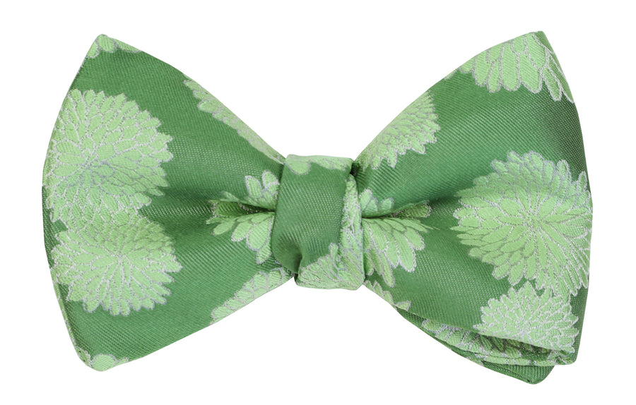 Mimi Fong Mums Bow Tie in Ivy