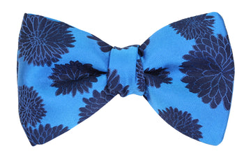 Mimi Fong Mums Bow Tie in Ocean Blue