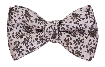 Mimi Fong Petites Fleurs Bow Tie in Pink