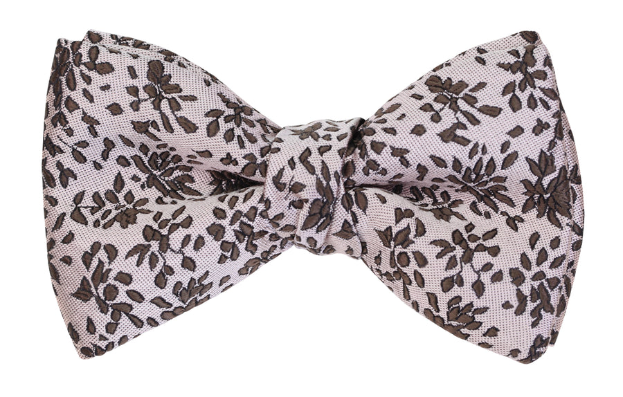 Mimi Fong Petites Fleurs Bow Tie in Pink