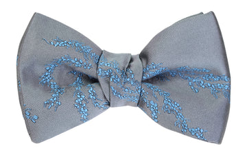 Mimi Fong Seaweed Bow Tie in Grey