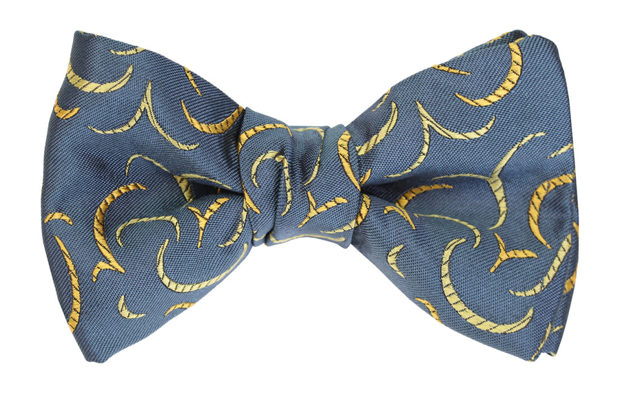 Mimi Fong Silhouette Bow Tie in Graphite