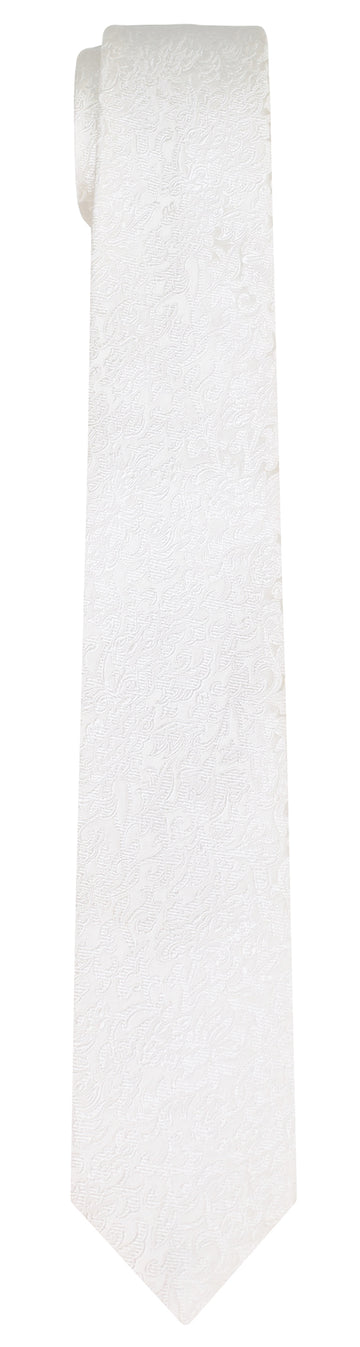 Mimi Fong Peony Tie in White