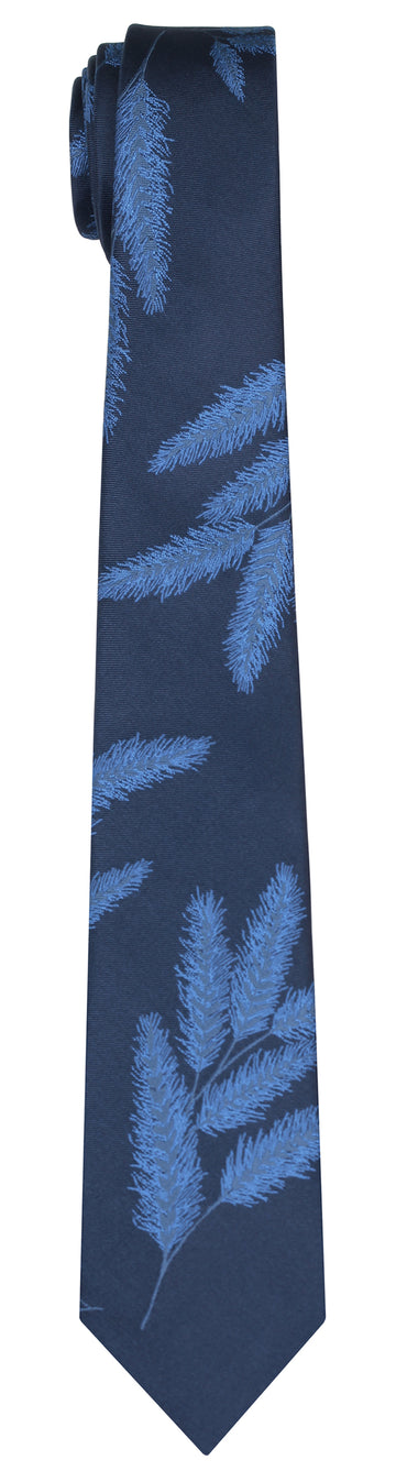 Mimi Fong Reeds Tie in Sapphire