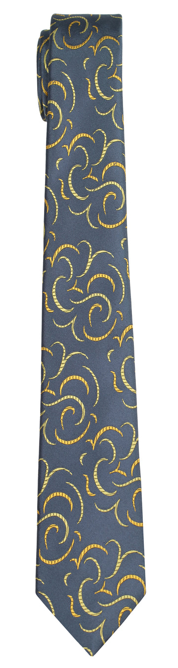 Mimi Fong Silhouette Tie in Graphite