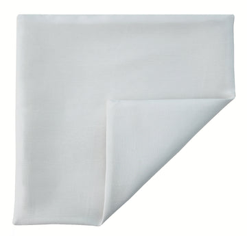 Mimi Fong Pocket Square in White