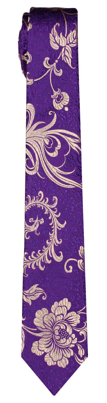 Mimi Fong Wallpaper Tie in Purple