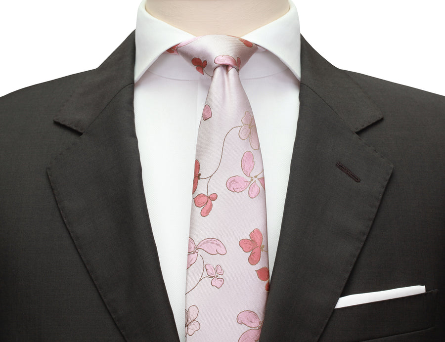 Mimi Fong Bloom Tie in Pink