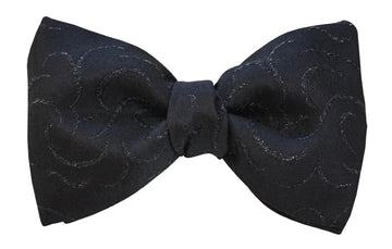 Mimi Fong Silhouette Bow Tie in Oynx
