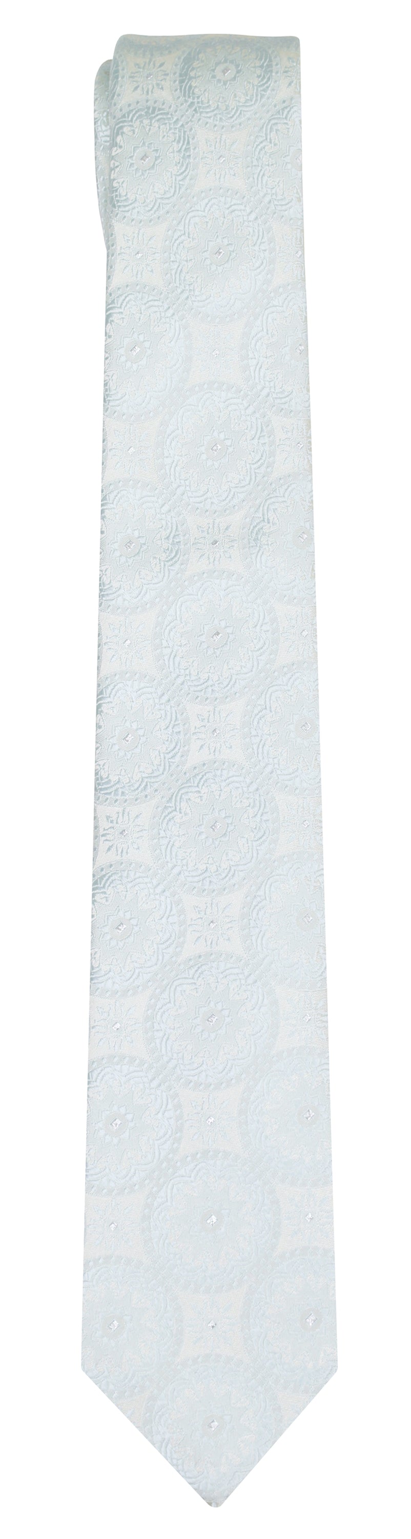 Mimi Fong Coin Tie in Light Blue
