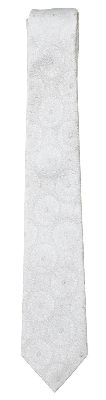Mimi Fong Coin Tie in White