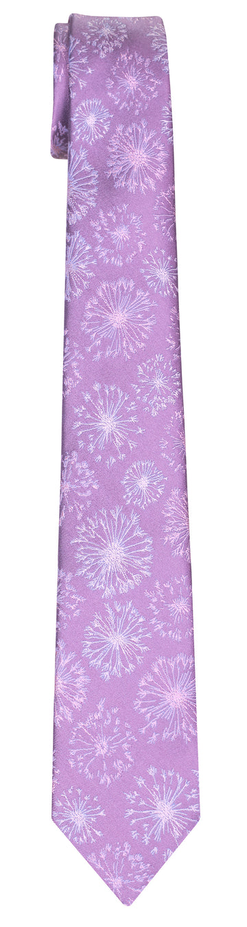 Mimi Fong Dandelion Tie in Lavender