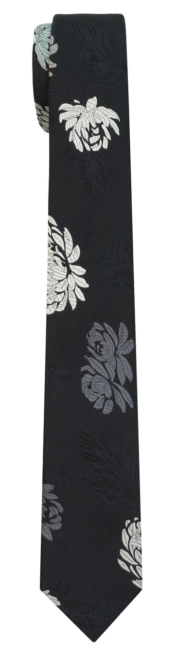 Mimi Fong English Garden Tie in Black