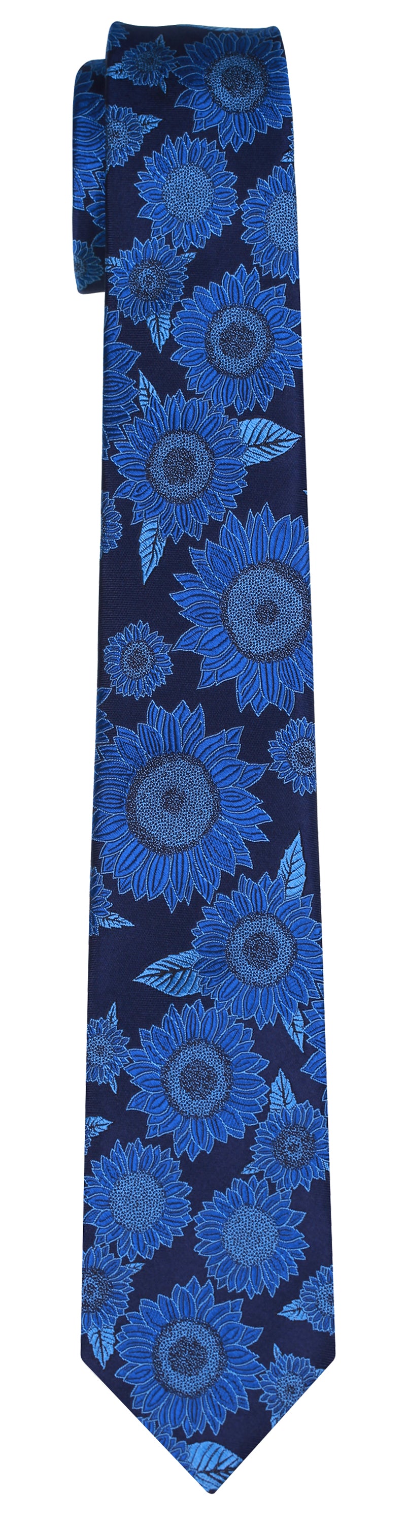 Mimi Fong Sunflower Tie in Pacific