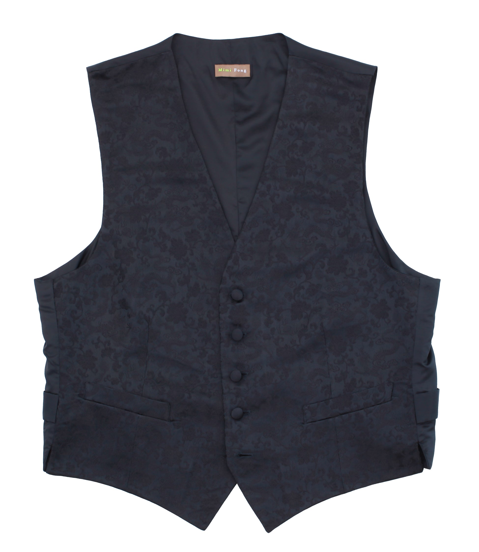 Mimi Fong Dragon Vest in Black – mimifong.com